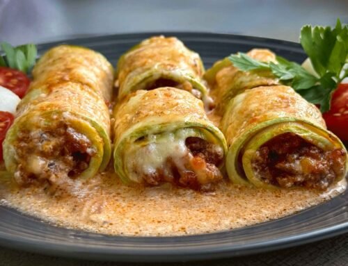 Rolnice od tikvica sa bolonjez sosom – Lagan ljetnji recept