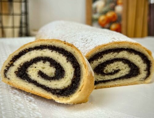 Posna štrudla sa makom i pekmezom– Mekana i sočna