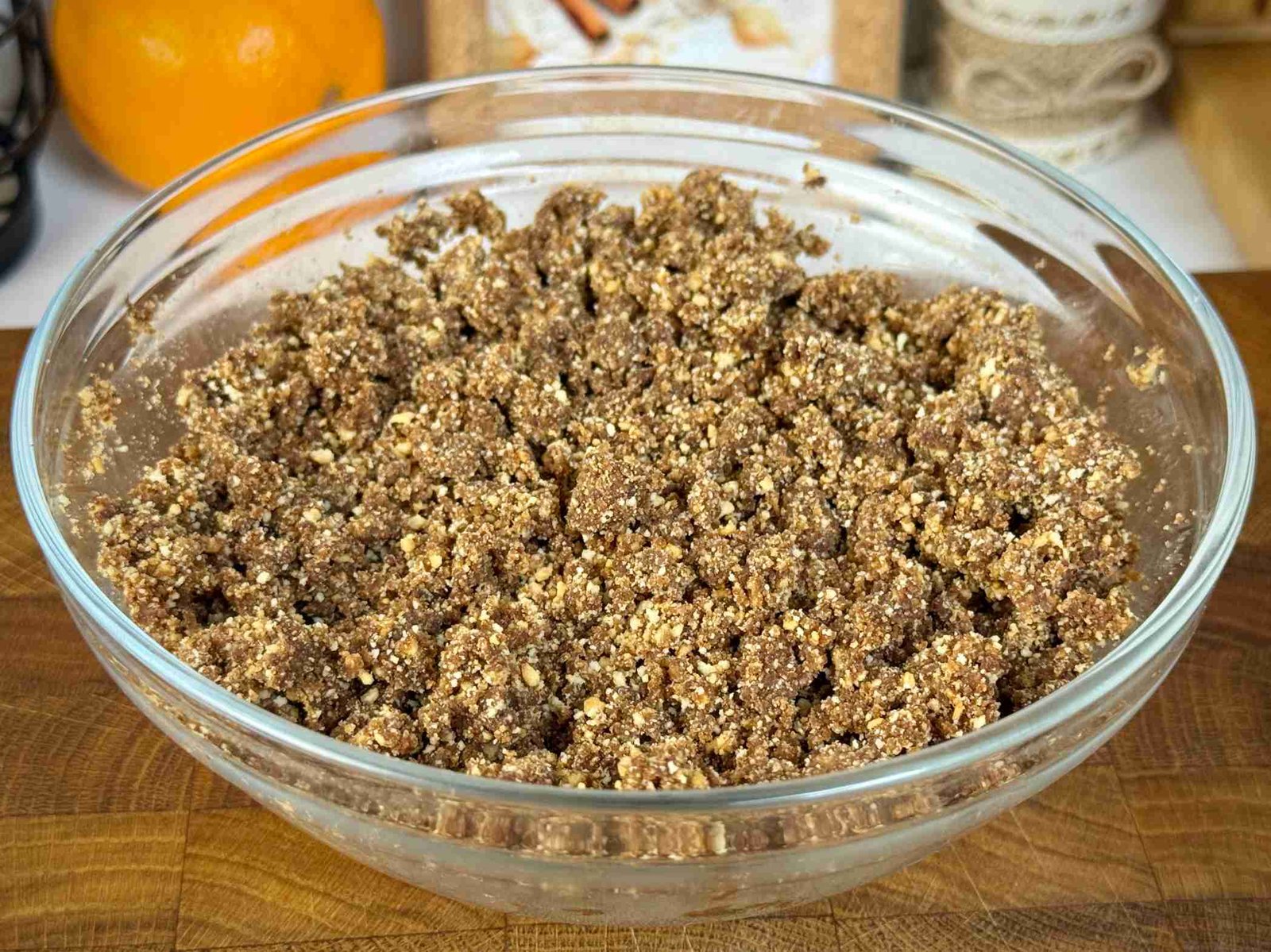 Podloga od keksa i čokolade za Jaffa desrt u čaši