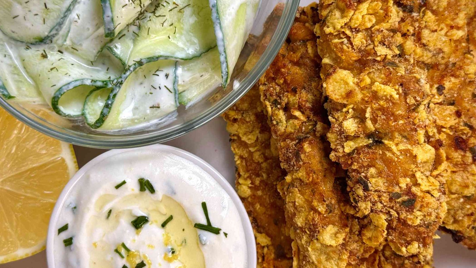 Hrskavi Chicken Fingersi u kornfleksu