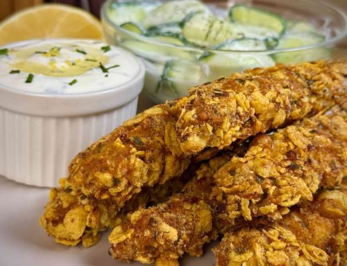 Hrskavi pileći štapići u kornfleksu (Chicken Fingers)