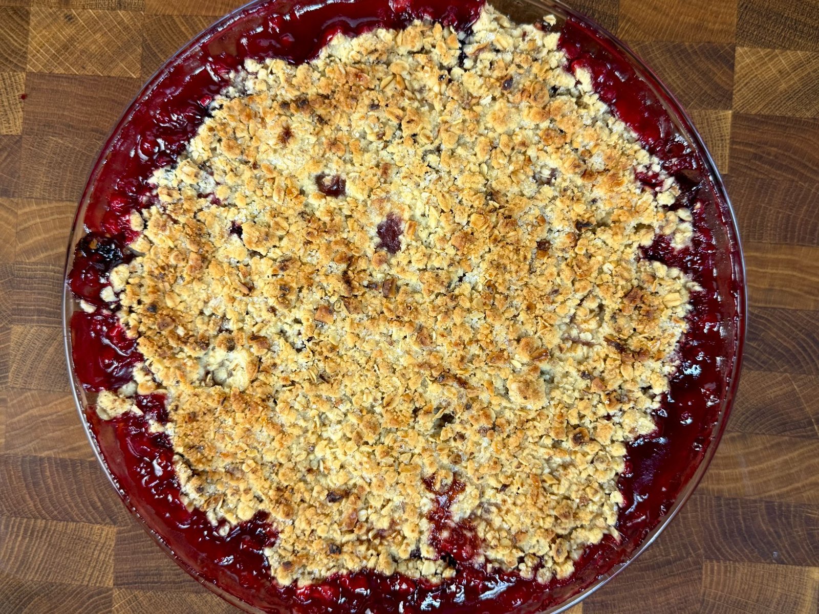 crumble-sljive-narandza Crumble sa šljivama i narandžom pečen