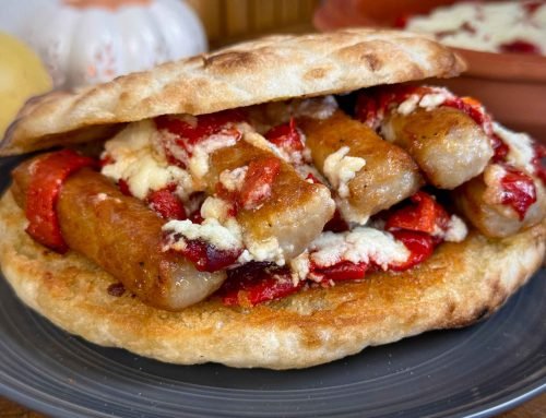 Ćevapi sa kajmakom i paprikom – ručak od 4 sastojka